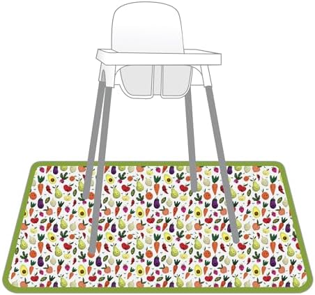 BapronBaby Market Fresh Produce Waterproof Splash Mat Catch All Floor Cover - Image 3