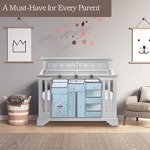 Hanging Diaper Caddy Organizer for Baby Crib - Image 7