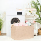 MINTWOOD Design 112L Extra Large Blanket Basket Holder Living Room, Dog Toy - Image 3