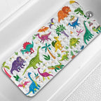 Bathtub Mat Non Slip, 40x16 inch Bath and Shower Safety Mats, Cute Cartoon by Unknown