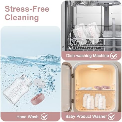 6PCS Breastmilk Storage Bottle Compatible - Image 6