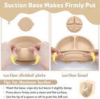 Bufims Silicone Baby Feeding Set, Baby Led Weaning Supplies, Eating Essentials - Image 4