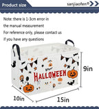Sanjiaofeng Rectangular Halloween Ghost Storage Basket, Halloween Basket.Cute - Image 7