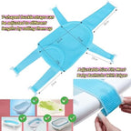 Baby Bath Seat Support Net Infant Bathing Support Mat Newborn Bath Tub Seat Mat - Image 3