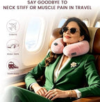 Keemall Inflatable Travel Neck Pillow - Image 5