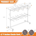 Albott Folding Chair Rack for 12 Tables or 112 Chairs - Image 7