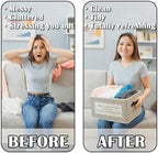 Funny Kids Playroom Storage Bins Box - Image 4