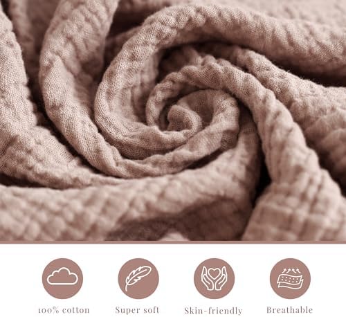 3 Pack Muslin Changing Pad Covers - Image 3
