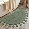 KOEXM Half Circle Boho Bathroom Rugs by KOEXMbringssurprisingproducts