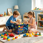 Clastyle Large Boho Dinosaur Pterosaur Boy Book Toy Storage Basket Dino Palm - Image 3