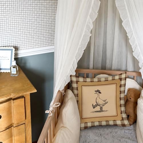 Western Goose Nursery Decor Pillow Cover 18x18 - Image 6