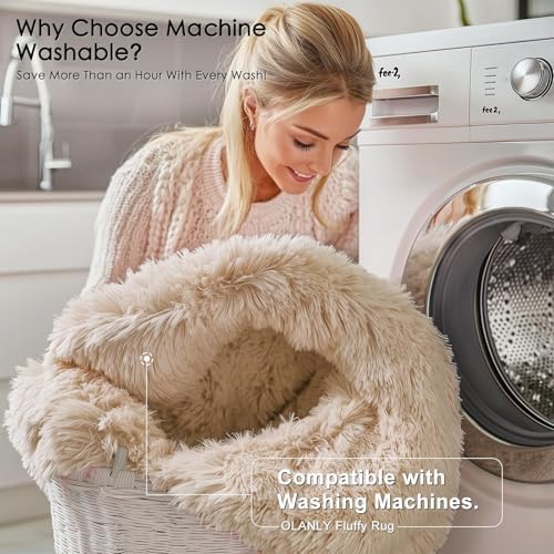 OLANLY 10x10 Machine Washable Large Area Rugs - Image 2