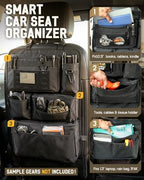 All in One Car Seat Back Organizer Fit Most Cars SUV Trucks Jeeps - Image 3