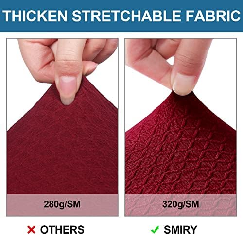 Smiry Waterproof Seat Covers for Dining Room Chairs - Image 4