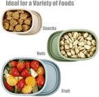 PandaEar 3 Pack Silicone Food Storage Containers - Image 3