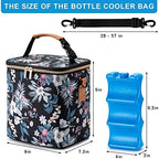 Breastmilk Cooler Bag with Ice Pack Fits 6 Baby Bottles Up to 9 Ounce, Baby - Image 5