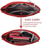 Vercord Expandable Nylon Handbag Purse Organizer Insert Liner Shaper Bag in Bag - Image 3