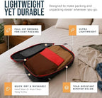 TRIPPED Travel Gear Large Compression Packing Cubes 7-Piece Set - Image 3