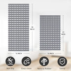 XIYUNTE Rubber Bath Mat for Tub Non Slip, 36 x 16 inches Bathtub Mat Non Slip - Image 3