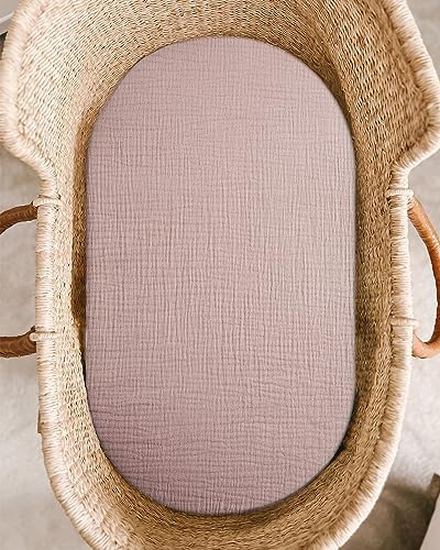 Muslin Bassinet Sheets 1 Pack - Image 2