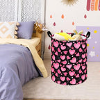 MAIZMZ Girls Storage Basket Kids Hamper Storage Bins Organizer Toy Box Large - Image 5