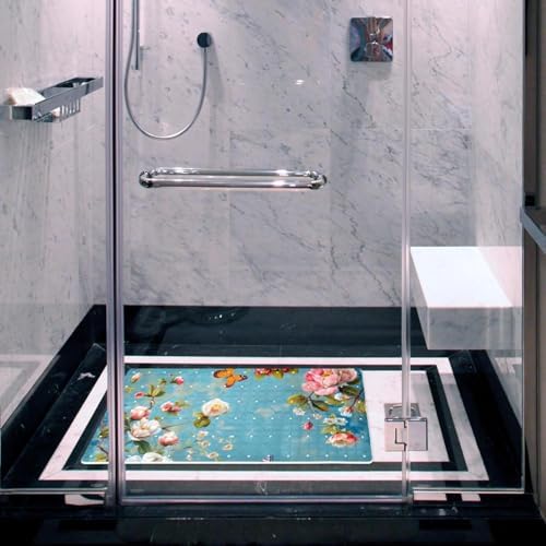 Bath Tub Shower Mat, Washable Bathtub Floor Mats, Suction Cups and Drain Holes - Image 6