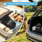 Collapsible Baby Bathtub, Travel Bathtub - Image 5