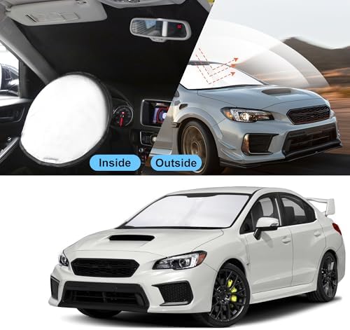 TINGLU Sun Shade for Subaru WRX 2015-2021 Accessories Windshield Sun Shade - Image 6