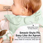 KeaBabies Waterproof Bibs for Baby Girl, 2-pk Lightweight - Image 3
