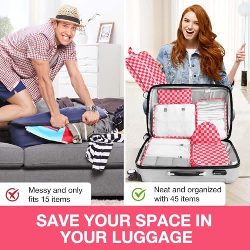 8 Set Packing Cubes for Suitcases, Packing Cube - Image 6