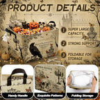 4 Pcs Vintage Halloween Storage Basket - Image 2