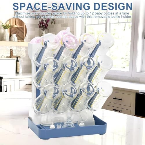 Baby Bottle Drying Rack, Countertop Bottle Dryer, Cup Drying Rack, - Image 5