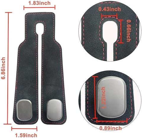 Amelity Car Headrest Hooks, Purse Hook - Image 2