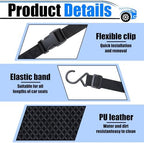BFXM Car Purse Holder Between Seats, Leather Front Seat Car Organizer - Image 5