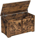 VASAGLE Storage Chest with 2 Safety Hinges, 15.7 x 31.5 x 18.1 Inche by Unknown
