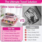 YQBRAO Clear Hard Shell Organizer Case Set - Image 2