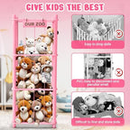 Woodure Stuffed Animal Storage & Organizer, Wooden Cute Zoo Toy Holder - Image 3
