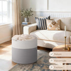 Goodpick Large Woven Rope Toy Storage Basket - Image 3
