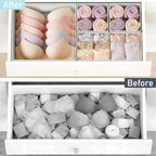 DIMJ Drawer Organizer Clothes, Foldable Closet Organizers and Storage, Fabric - Image 6