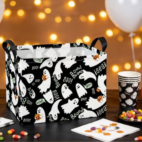 NTAO Gift Storage Basket Empty for Halloween, Storage Bin - Image 4
