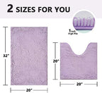 BOANKODU Bathroom Rugs Sets 2 Piece, Absorbent Bath Mat - Image 3