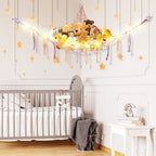 CERETIA Stuffed Animal Hammock Large Corner Plushie Net Storage - Image 2