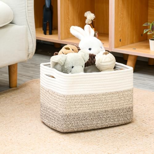 ICERZCZ Shelf Baskets for Organizing, Storage Baskets for Shelves, Woven - Image 5
