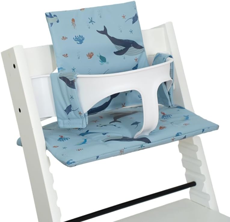 Baby Cushion Set Soft Highchair Cushion Compatible by HALAAVAUVA