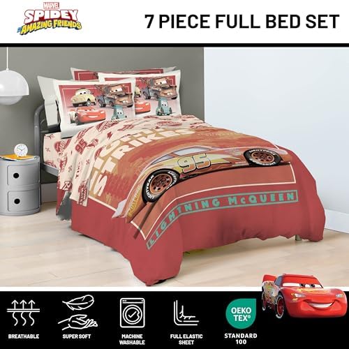 Jay Franco Kids Comforter Set Includes Sheets and Pillow Covers - Image 4