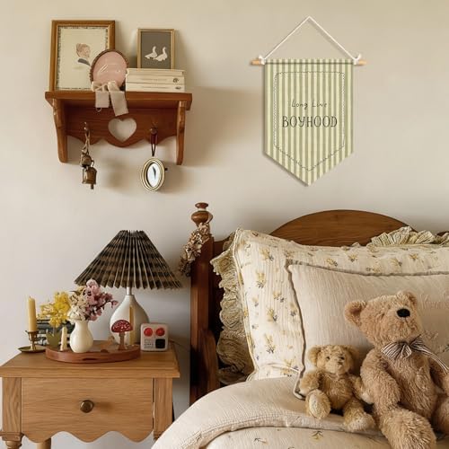 Long Live Boyhood Wall Pennants Banners, Boys Room Decor - Image 2