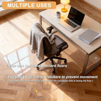 Azadx Tempered Glass Chair Mat for Carpet 46" x 60" Heavy Duty Chair Mat - Image 6