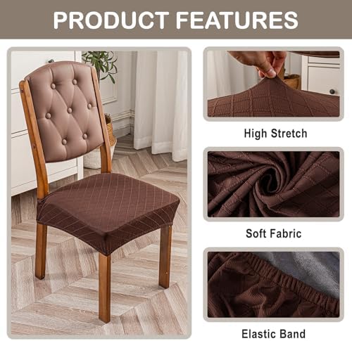 Genina Waterproof Chair Covers Set of 2, No Rear Covers - Image 5
