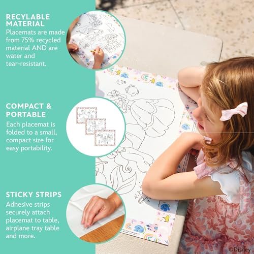 J.L. Childress Disney Baby ColorMe Disposable Placemat 24 Pack - Image 4