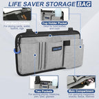 Wheelchair Side Bag, Wheel Chair Armrest Pouch Accessories - Image 3